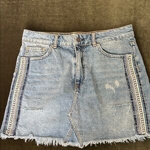 Free People beaded/embellished Mini Skirt